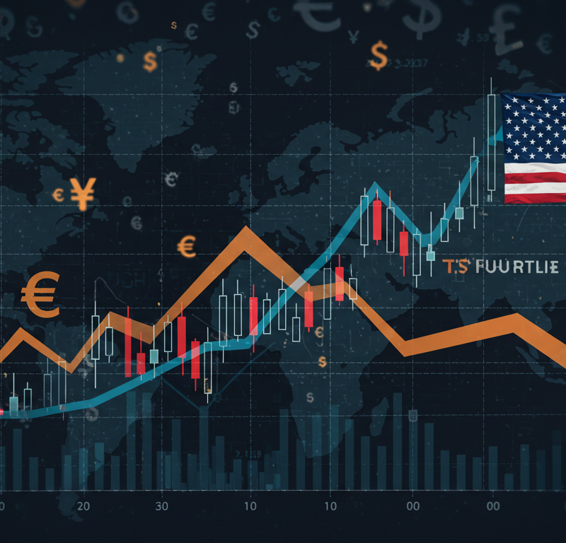 Euro and US futures show divergent signals, with the Euro trending upward and the US showing caution, reflecting contrasting economic outlooks.
