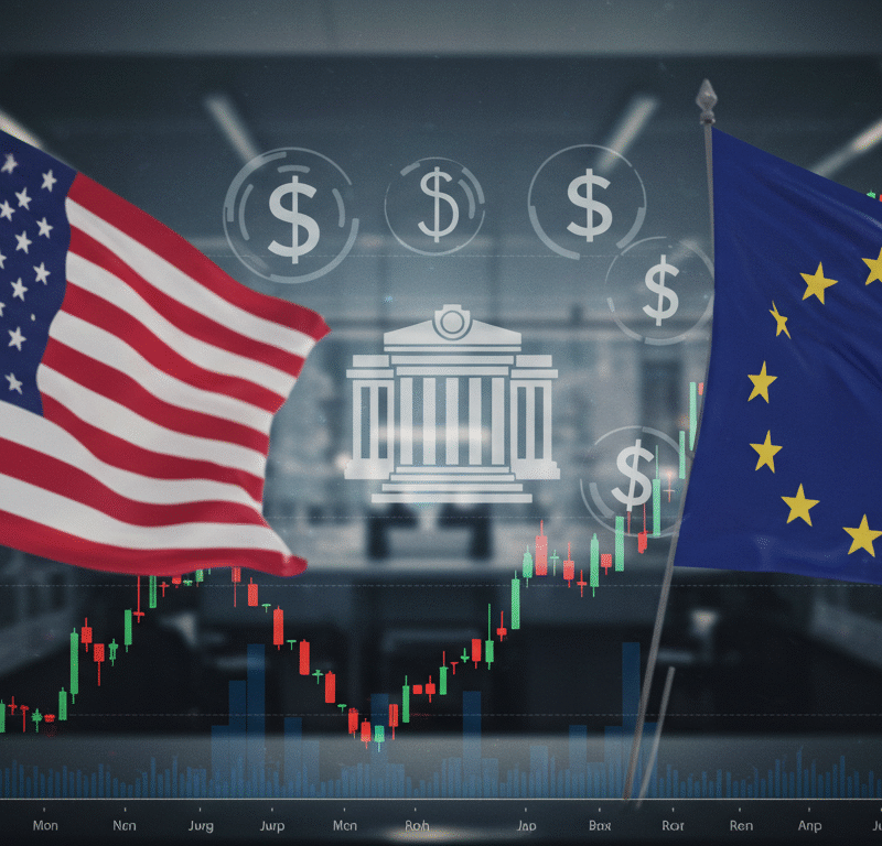 U.S. and European futures poised for a muted start as investors await the Federal Reserve's decision.
