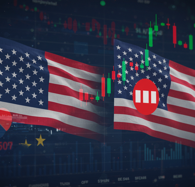 European and U.S. stock futures mixed as shutdown fears and economic indicators weigh on markets.