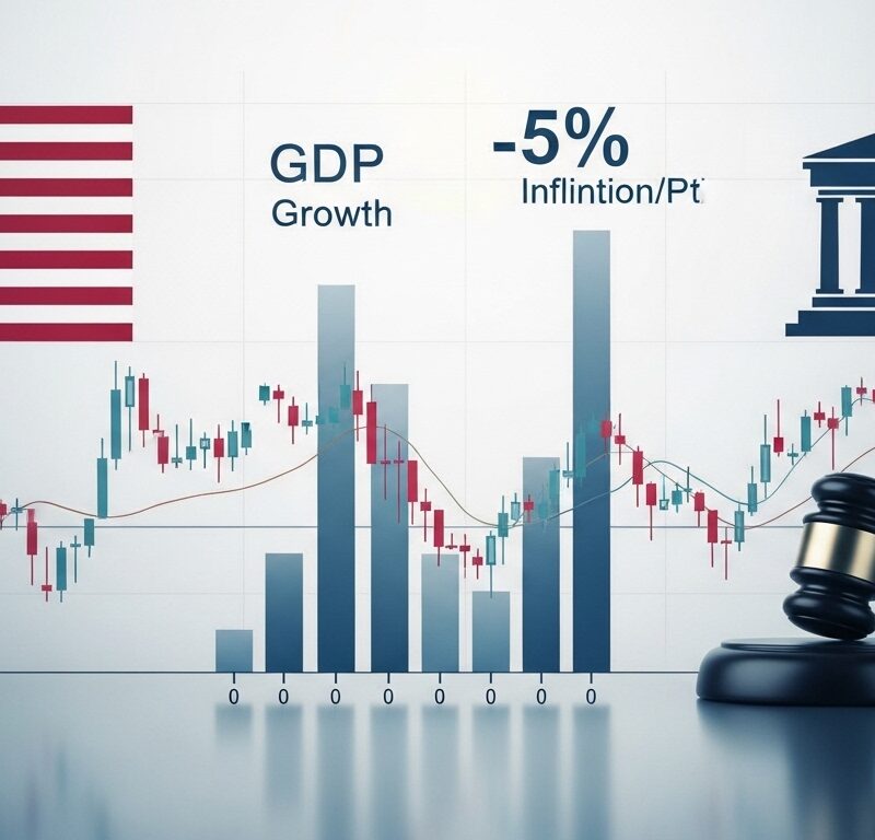 U.S. and European stock futures remain flat ahead of key GDP, inflation data, and a Supreme Court decision.