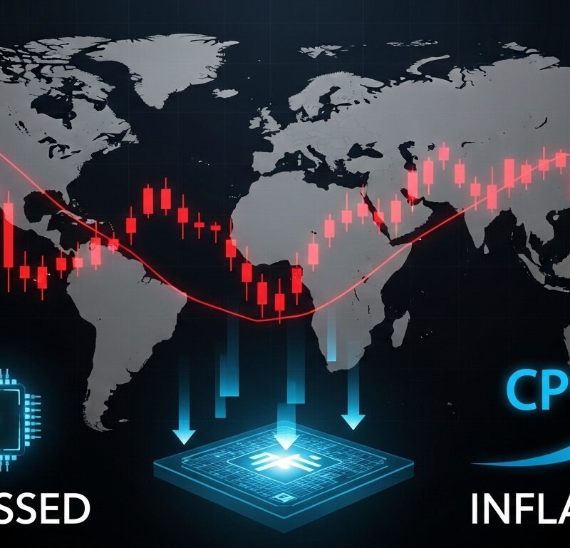 Global stock futures fall as technology weakness and inflation risks weigh on investor sentiment.