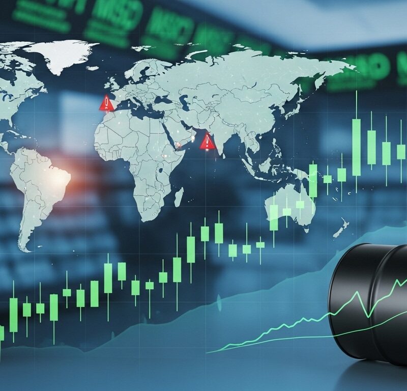 Global stock futures edge higher as easing tensions around the Strait reduce war risk premium and support market sentiment.