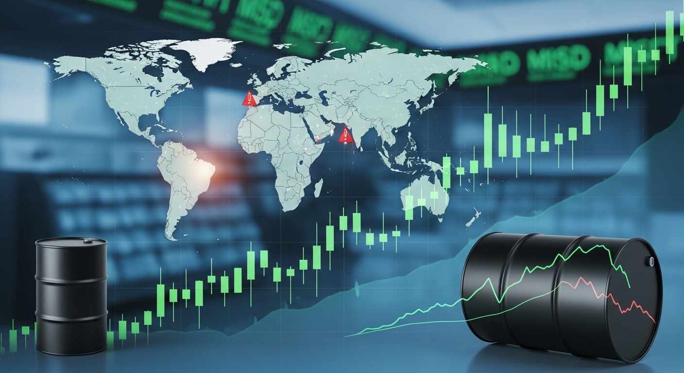 Global stock futures edge higher as easing tensions around the Strait reduce war risk premium and support market sentiment.