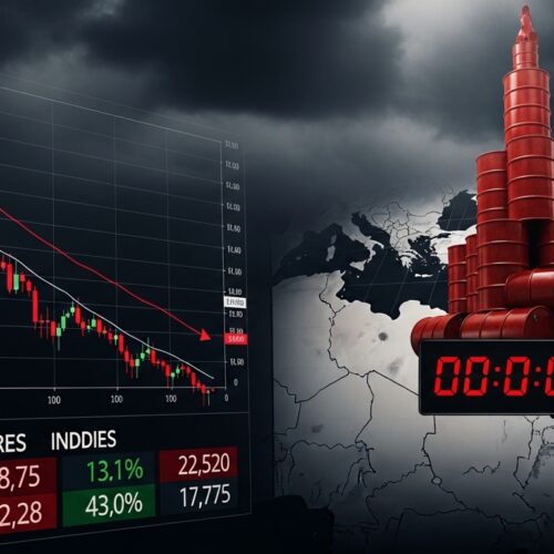S&P 500 and European futures dropping with rising oil prices and Iran deadline risk
