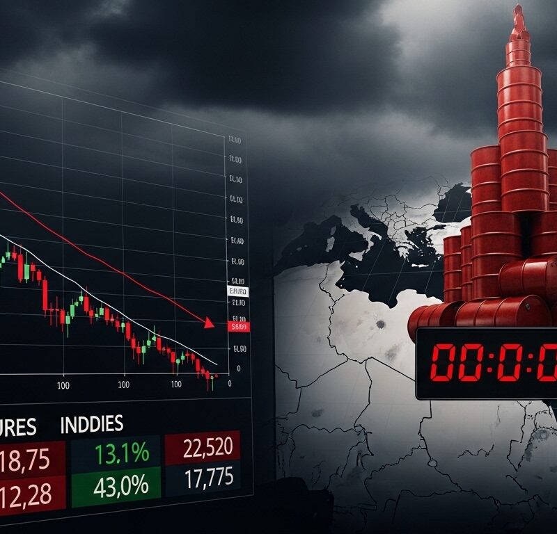S&P 500 and European futures dropping with rising oil prices and Iran deadline risk