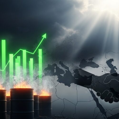 Global futures rising sharply after ceasefire relief and easing geopolitical tensions