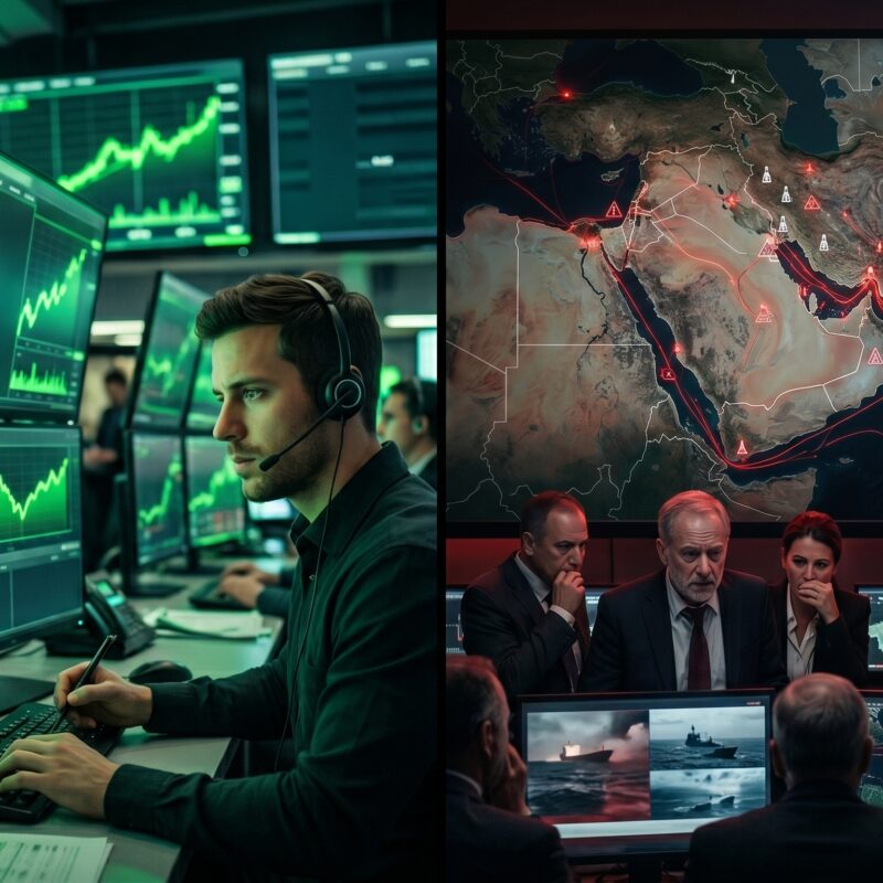 Stock futures holding steady as AI-led rally faces Middle East geopolitical risk